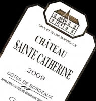 tiquette du Chteau Sainte Catherine - Rouge 